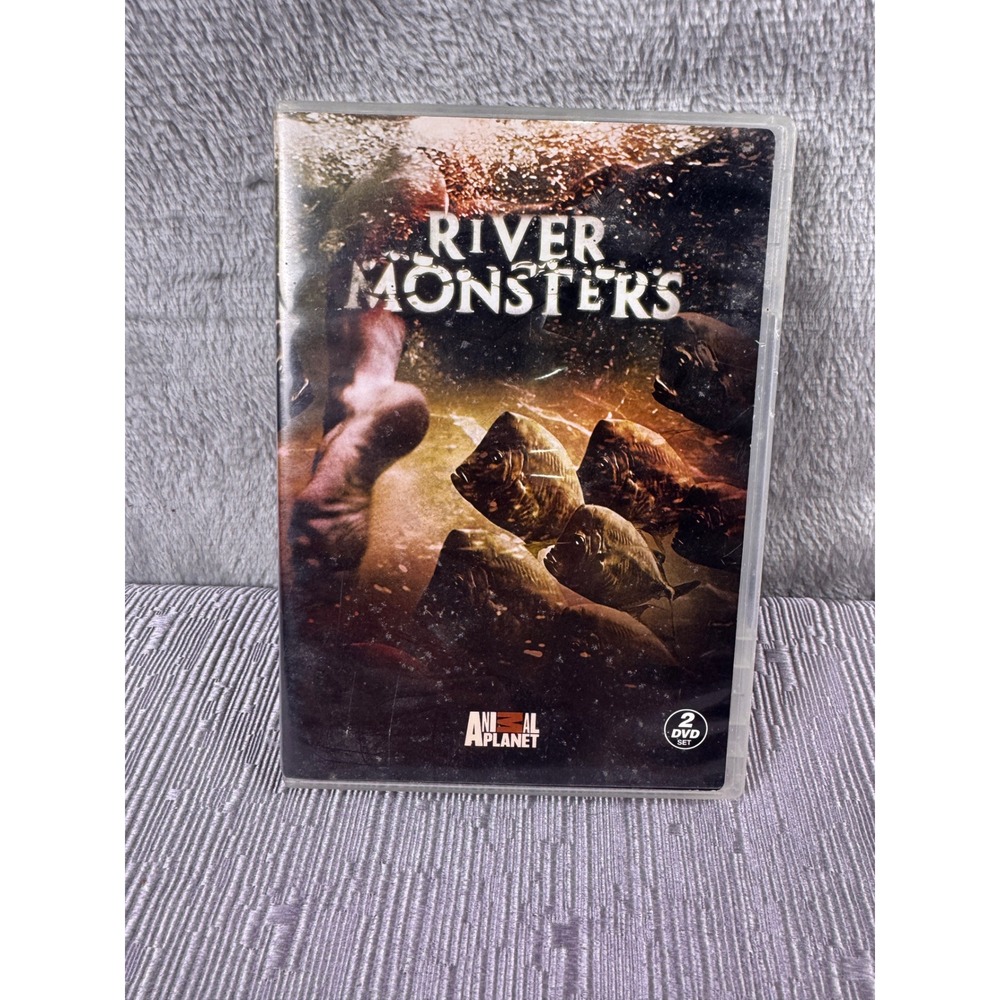 River Monsters Animal Planet 2 DVD Set Jeremy Wade Documentary Series 1st season